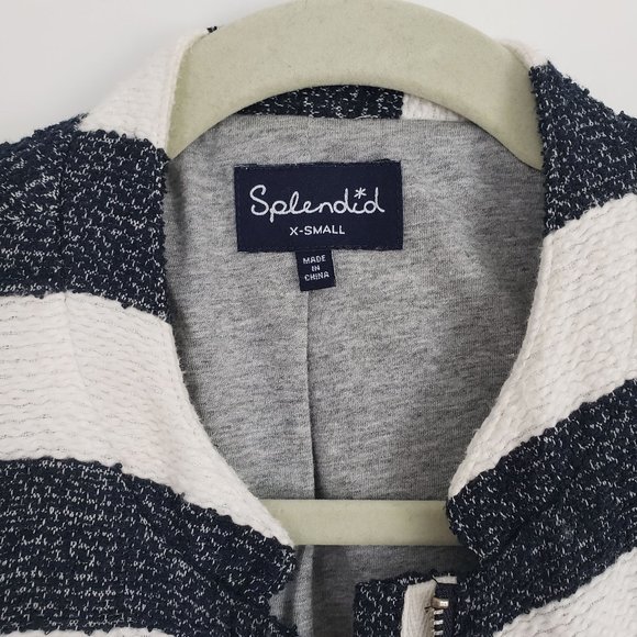 SPLENDID Monterey Striped Knit Jacket - Picture 4 of 12